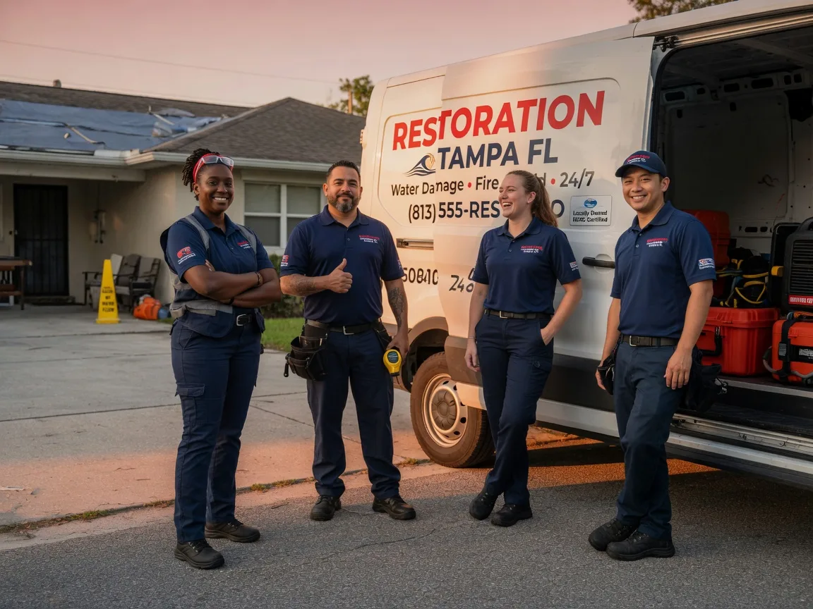 Water Damage Restoration company in Mckinney, TX